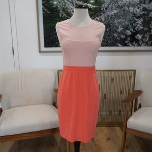 BCBG Maxazria Pink Midi Dress